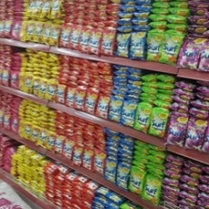 Light Duty Display Rack - Wiremesh