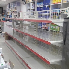 Light Duty Display Rack - Wiremesh