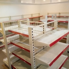 Light Duty Display Rack - Wiremesh