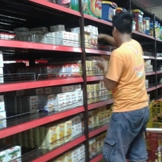 Light Duty Display Rack - Wiremesh