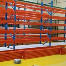 Heavy Duty Pallet Racks w/ Plywood