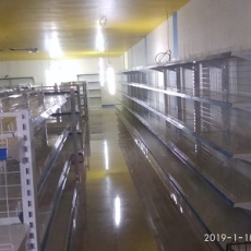 Light Duty Display Rack - Wiremesh