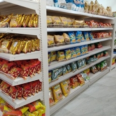 Heavy Duty Display Rack - Perforated