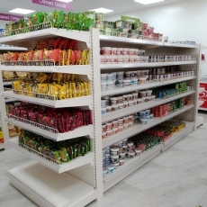 Heavy Duty Display Rack - Perforated