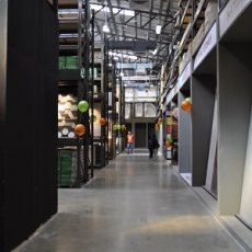 Integrated Heavy Duty Pallet Rack