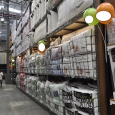 Integrated Heavy Duty Pallet Rack