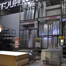 Integrated Heavy Duty Pallet Rack