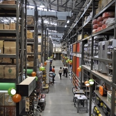 Integrated Heavy Duty Pallet Rack