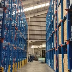 DRIVE-IN PALLET RACKING SYSTEM