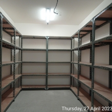 SLOTTED ANGLE RACK (PLYWOOD)