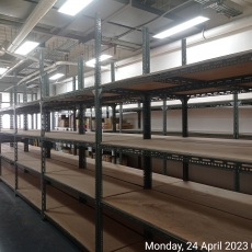 SLOTTED ANGLE RACK (PLYWOOD)