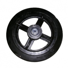 COT IRON RUBBER WHEEL