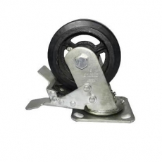 HEAVY DUTY RUBBER CASTER WHEEL