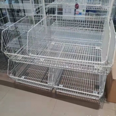foldable wire basket 6